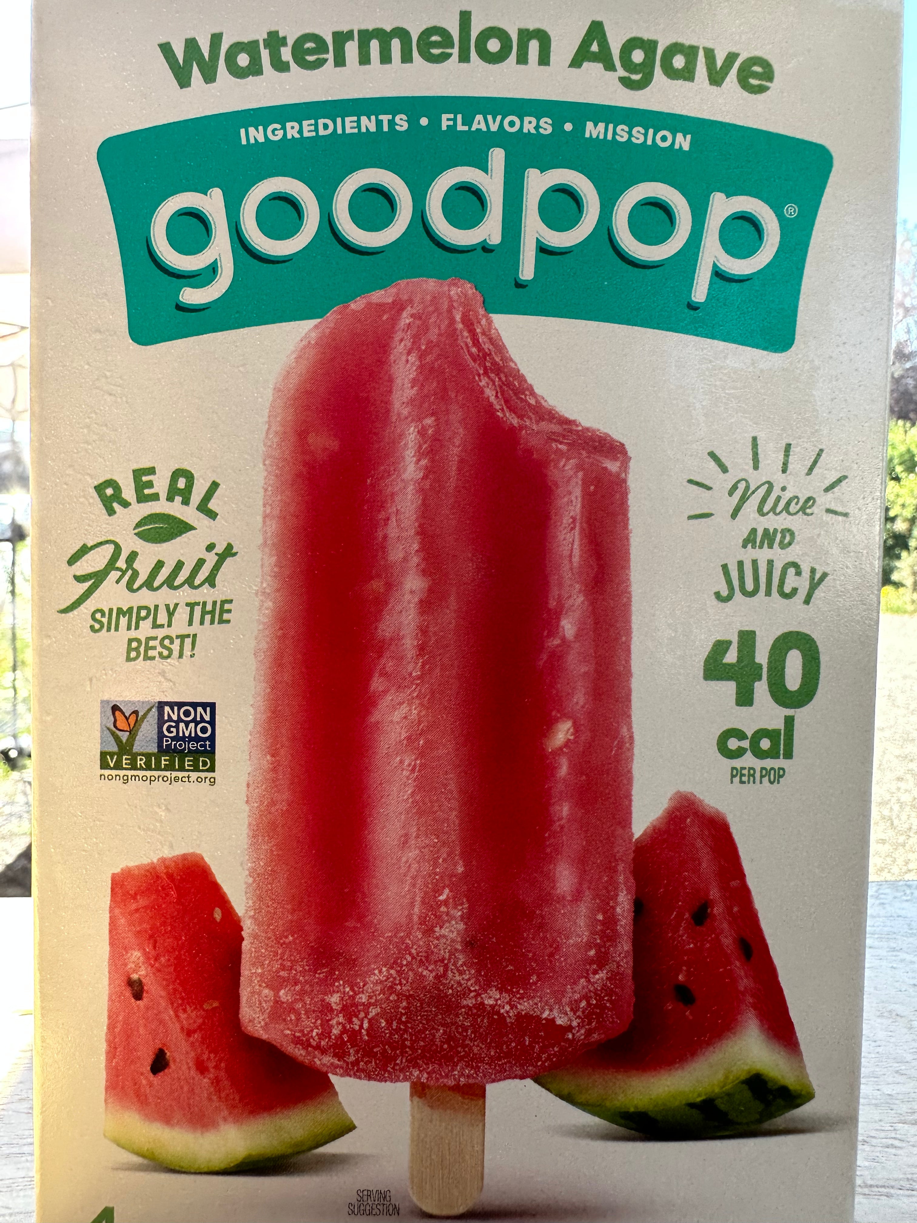 Good Pop WATERMELON AGAVE POPCICLE