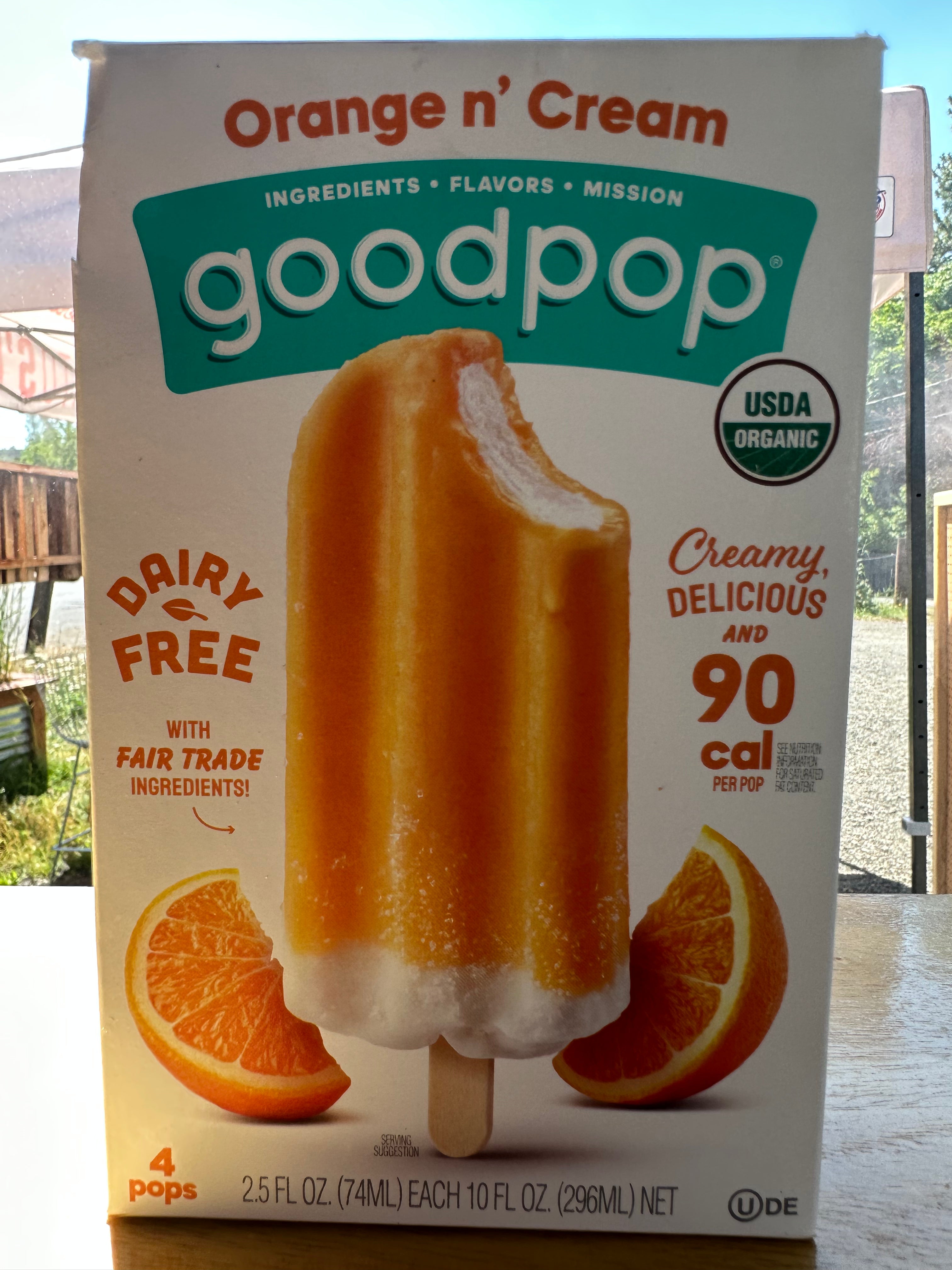 Good Pop ORANGE CREAMCICLE